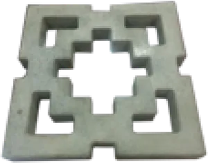 Impossible Cube Illusion PNG image