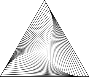 Impossible Triangle Illusion PNG image
