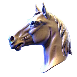 Impressive Horse Head Form PNG 06122024 PNG