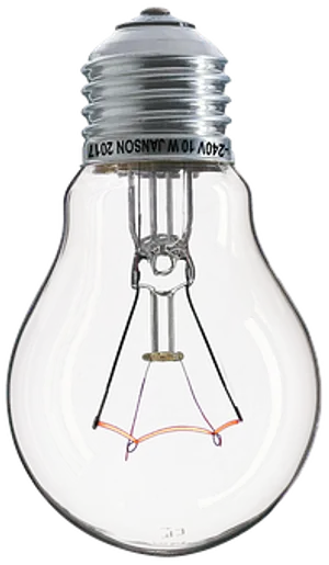 Incandescent Bulb Close Up