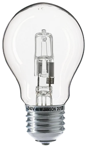 Incandescent Bulb Close Up