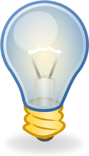 Incandescent Light Bulb Illustration