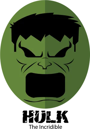 Incredible Hulk Logo Graphic PNG
