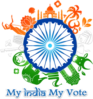 India Democracyand Culture Graphic PNG image