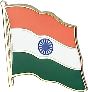 India Flag Lapel Pin PNG image