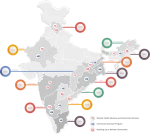 India Healthcare Intervention Map2017 PNG image