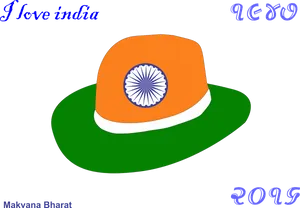 India Independence Day Celebration Hat PNG image