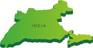 India_ Map_ Simplified_ Graphic PNG image