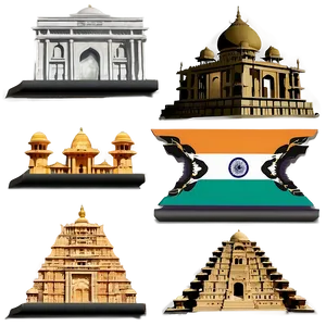 Indian Historical Monuments Png 06132024 PNG image