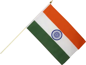 Indian National Flagon Pole PNG image