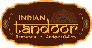 Indian Tandoor Restaurant Antiques Gallery Logo PNG image