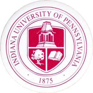 Indiana Universityof Pennsylvania Seal1875 PNG image