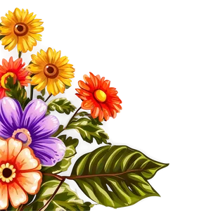 Indie Flower Bouquet Clipart Png Ent26 PNG image