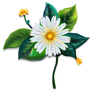 Indie Flower Line Art PNG 23