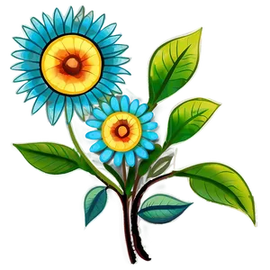 Indie Flower Mural PNG 06252024