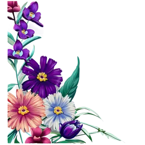 Indie Flower Mural Png Ukr14 PNG image