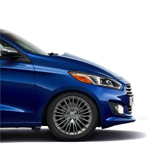 Indigo Blue Car Display PNG 06252024