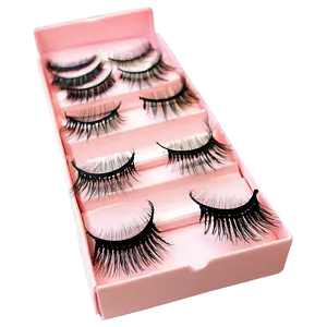 Individual Fake Eyelashes Png 06272024 PNG image