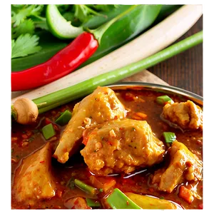 Indo Chinese Chili Chicken Curry PNG 44 PNG