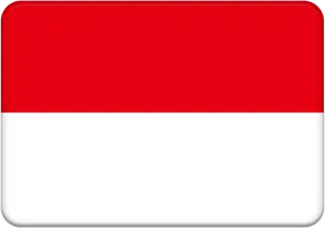 Indonesian_ Flag_ Horizontal_ Bicolor PNG image