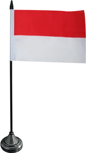 Indonesian_ Flag_on_ Pole PNG image
