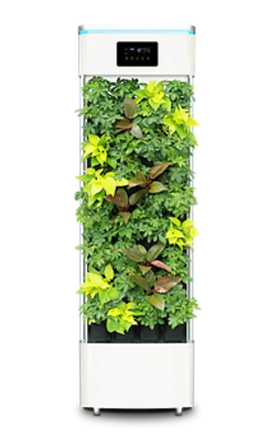 Indoor Hydroponic Vertical Garden System PNG image