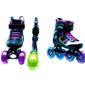 Indoor Rollerblades Png 06282024 PNG image