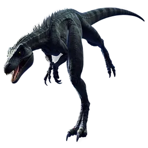 Indoraptor Silhouette PNG 06262024