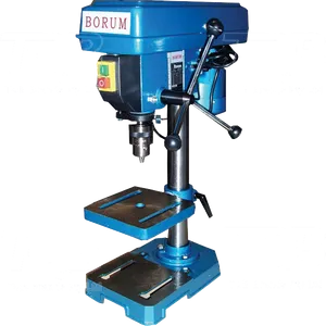 Industrial Bench Drill Press Machine PNG image