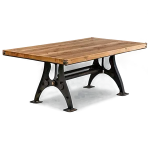 Industrial Dining Table PNG 06122024 PNG