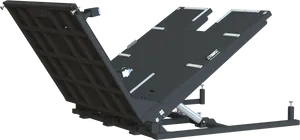 Industrial Dock Leveler Equipment PNG