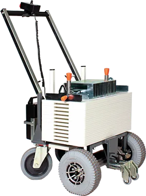 Industrial Electric Crane Vehicle PNG image