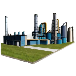 Industrial Factory Png Ruv52 PNG image