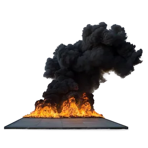 Industrial Fire Overlay PNG 60
