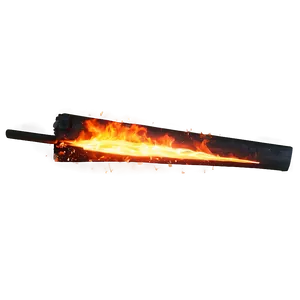 Industrial Forge Fire PNG C