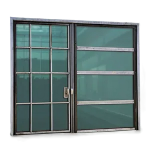 Industrial Glass Door PNG 76