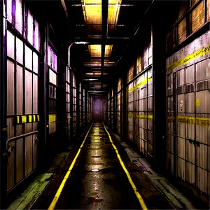Industrial Hallway Looks PNG Mnw97