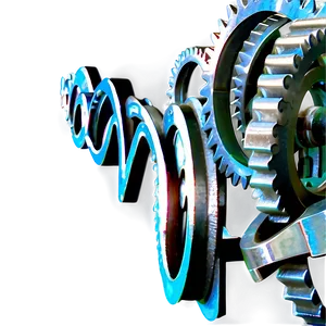 Industrial Iron Gears Png 05242024 PNG image