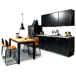 Industrial Kitchen Style Png 05242024 PNG image