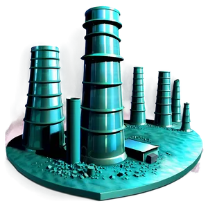 Industrial Landscape PNG 06252024