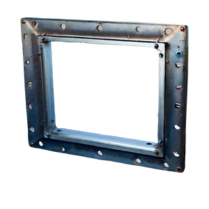 Industrial Metal Picture Frame Png 47 PNG image