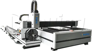 Industrial Metal Pipe Laser Cutting Machine PNG