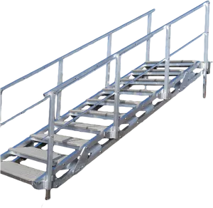 Industrial Metal Staircase.png PNG image