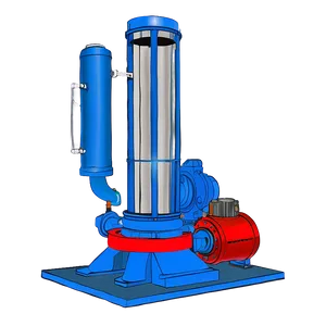 Industrial Pump PNG 06252024