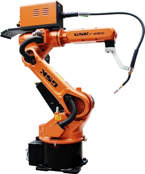 Industrial Robot Arm PNG image