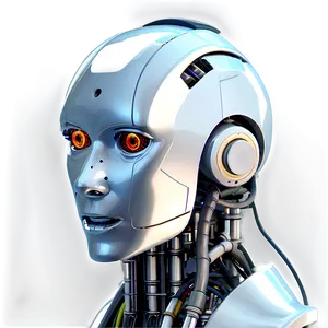 Industrial Robot Head PNG 06212024