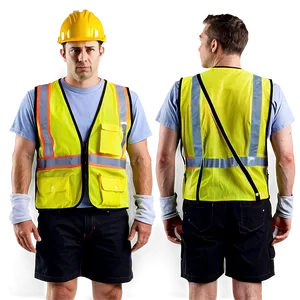 Industrial Safety Vest PNG 06282024