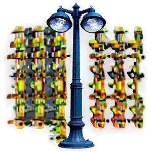 Industrial Steel Light Post Png 7 PNG image