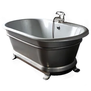 Industrial Style Freestanding Tub Png 06282024 PNG image