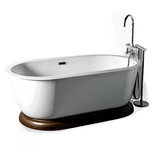 Industrial Style Freestanding Tub PNG Pvk